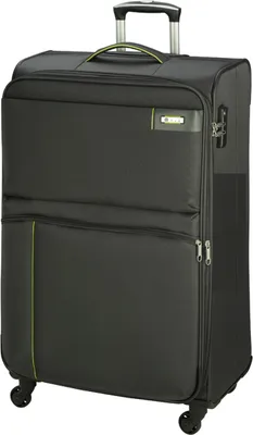 Produktbild von Stoffkoffer Handgepäck Rollen Trolley kleiner 55 cm Grau 2,2 kg Bowatex