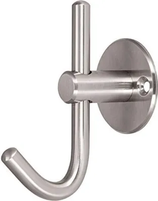 Produktbild von Edelstahl-Kleiderhaken 82x42x64mm