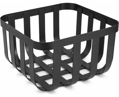 Obrázok produktu pre Štvorcový kovový košík 19, 5 x 19, 5 cm, výška 10, 5 cm