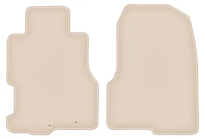 Produktbild von DURBAN Beige Velours-Fußmatten vorne für Honda Civic VII 5-türig (2001-2007)