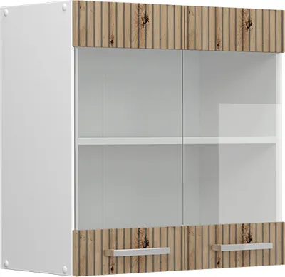 Produktbild von Küchenglasschrank Vicco R-Line Artisan-Eiche 60 cm, Model 49190