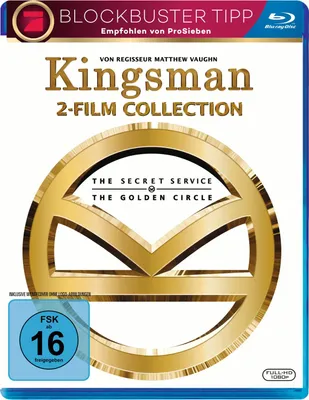 Produktbild von Kingsman 1+2 (2-BD)