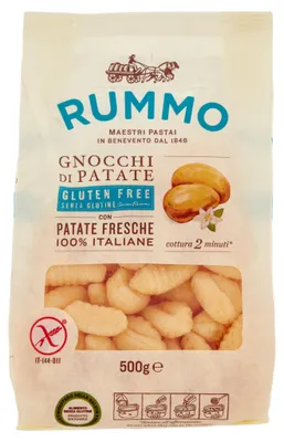 Image de Gnocchis de pommes de terre sans gluten, 500g, marque Rummo