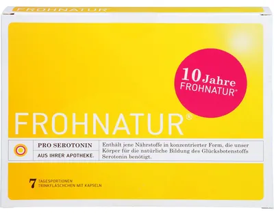 Obrázek produktu pro Frohnatur Pro Serotonin Drink Bottle w.Capsules 7 ks