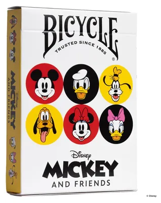 Image de Bicycle® Jeu de cartes - Disney Mickey & Friends Jeu de cartes Cartes à jouer Poker Single Deck