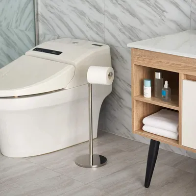 Produktbild von Famanu Toilettenpapierhalter Standard - aus Edelstahl - 5 Rollen - Chrom