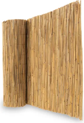 Produktbild von MC.Sammler Schilfrohrmatten für Balkon, Garten, Terrasse  Schilfrohr Zaun 180x600 cm  Sichtschutz Windschutz Sonnenschutz Blickschutz  Indoor & Outdoor