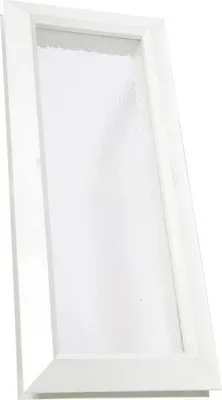 Image de Hublot PVC rectangulaire blanc - NICOLL - 380 x 225 mm - 203MI