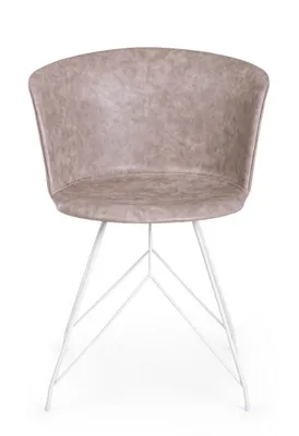 Produktbild von 2er Set Stühle Loft 56 x 54 x 76 cm Stahl und Polypropylen