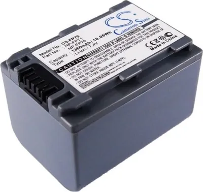 Produktbild von TECHTEK Akku Kompatibel mit [Sony] DCR-DVD105, DCR-DVD105E, DCR-DVD203, DCR-DVD205, DCR-DVD205E, DCR-DVD305, DCR-DVD403, DCR-DVD404E, DCR-DVD405, DCR