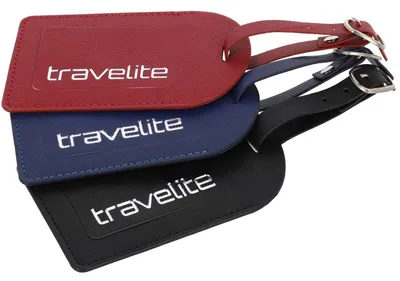 Produktbild von Anhängerset Travelite Kofferanhänger Schwarz 2 Stk