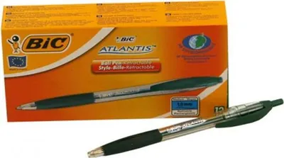 Immagine prodotto di Penna a sfera BIC ATLANTIS Classic, 0,4 mm verde