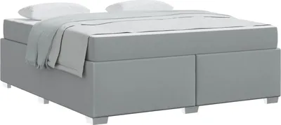 Immagine prodotto di Struttura del letto Grigio chiaro 180 x 200 cm Tessuto