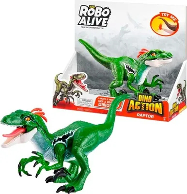 Obrázok produktu pre ZURU Robo Alive Dino Action Raptor, figúrka na hranie - Zuru 7172 - (špeciálne predmety / iné / netriedené)