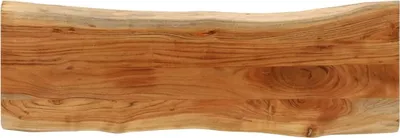 Produktbild von "2026 Promotion" Tischaccessoires, Tischplatte, 110x40x3,8cm Rechteckig Massivholz Akazie Baumkante - Tischplatten CC22494