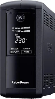 Image de Cyberpower Alimentation sans interruption (ASI) CyberPower VP1200EILCD Line-Interactive 1,2 kVA 720 W 8 prise(s) CA