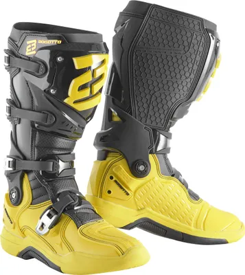Produktbild von Bogotto MX-7 G Motocross Stiefel, gelb/schwarz, 43