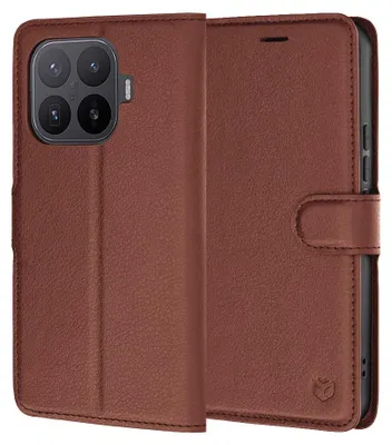 Produktbild von Techsuit - Lederhülle/Etui für Xiaomi 17T Pro - braun