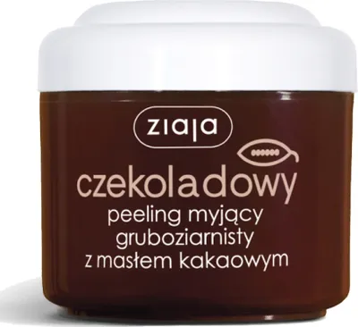 Produktbild von ZIAJA_Masło Kakaowe peeling myjący gruboziarnisty Czekoladowy 200ml