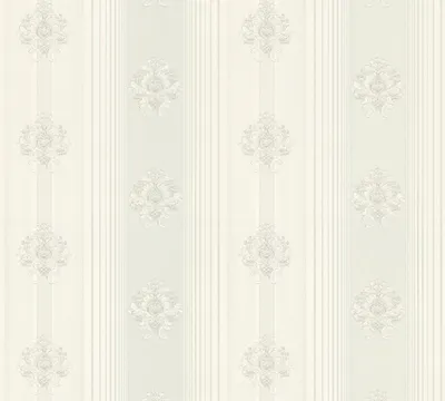 Produktbild von A.S. Création Barocktapete Hermitage Tapete mit Ornamenten Vliestapete grau weiß 10,05 m x 0,53 m