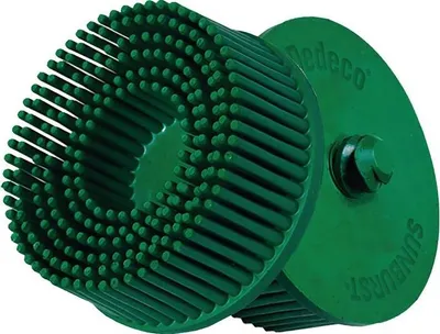 Obrázok produktu pre Radiálny kefový kotúč Sunburst D.51mm K.50 A50 XCRS B.51 zelený 25000min-¹ TYROLIT