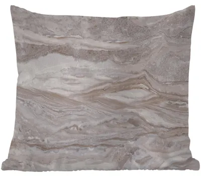 Produktbild von MuchoWow® Outdoor Kissen - Marmor - Steine - Rosa - Textur - 60x60 cm - Wetterfest - Lounge Kissen - Dekoration - Schlaf Kissen