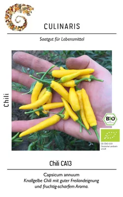 Artikelbild 1 von 'BIO Chili CA13' aus der Kategorie Gemüsesamen