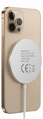 Produktbild von Mayaxess, Magnetisches 15W MagSafe Ladegerät für iPhone 16 Pro, Weiß