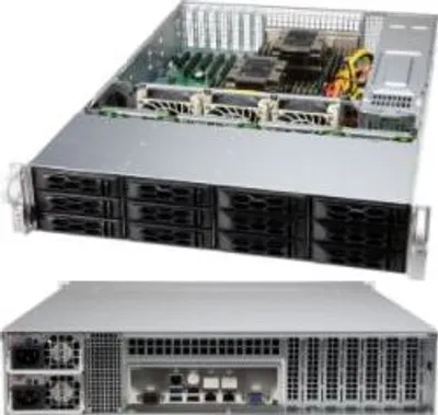 Zdjęcie produktu dla Supermicro CSE-LA26E1C4-R609LP, Rack, Serwer, Czarny, Szary, ATX, EATX, Metal, BSMI CCC CE/EMC FCC
