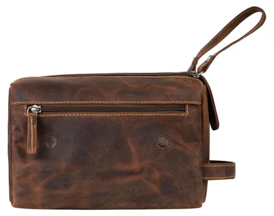 Produktbild von GREENBURRY Kulturbeutel Vintage Toilet Bag Brown braun