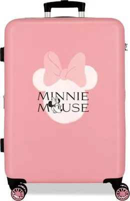 Produktbild von Reisekoffer ABS Minnie Mouse Heads, 65x46x23cm, 56L, 3141241 (mittelgroßes Exemplar)