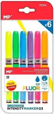 Obrázok produktu pre Marker fluorescencyjny 1,0/3,0mm 6szt