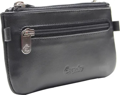 Produktbild von Esquire Schlüsselmäppchen New Silk Key Case Black schwarz