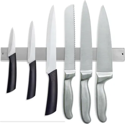Produktbild von SWANEW Magnetleiste Küchen Messerhalter Messer blöcke Magnetleiste Werkzeughalter Edelstahl 40cm