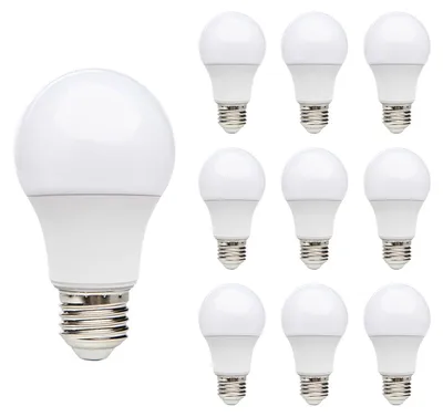 Productafbeelding van Kobi LED Kogellamp P45 E27 Helder - 7W 600lm 4000K - Neutraalwit - Vervangt 53W - 10 stuks
