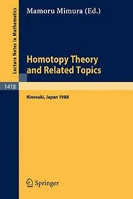 Produktbild von Homotopy Theory and Related Topics