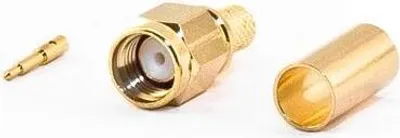 Obrázek produktu pro Krimpovací konektor SMA pro kabel HDF200 – koaxiální konektor RF