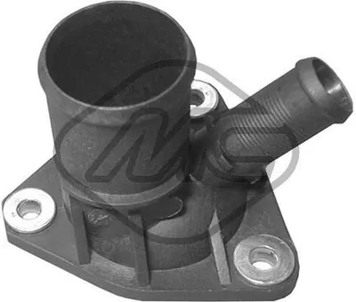 Produktbild von Metalcaucho 03539 Kühlmittelflansch passend für PEUGEOT 206 Schrägheck (2A/C) Wasserflansch