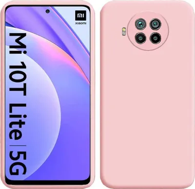 Produktbild von Xiaomi Mi 10T Lite Hülle, LaimTop Flüssig Silikon Soft Gummi Schutzhülle für Xiaomi Mi 10T Lite Rosa