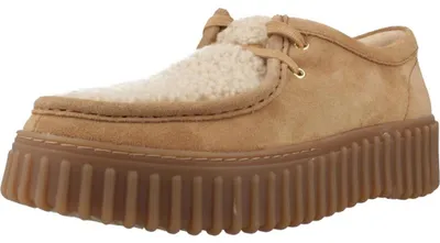 Produktbild von Clarks Schnürschuhe Torhill Bee, Rauleder, Braun, Damen
