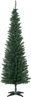 Zdjęcie produktu dla HOMCOM Sztuczna choinka bożonarodzeniowa 180 cm Sztuczna jodła z 390 końcówkami Choinka świąteczna Dekoracja świąteczna do wnętrz