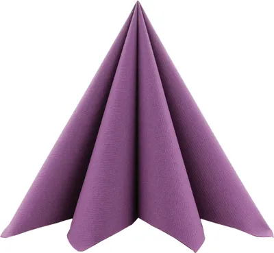 Produktbild von Airlaid Serviette Amethyst, 40 x 40 cm, 50 Stück - Mank