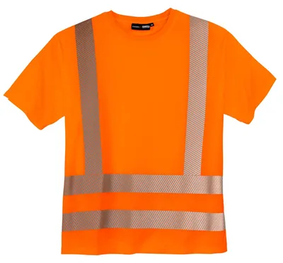 Produktbild von Marc & Mark Warnschutz T-Shirt Übergröße neonorange