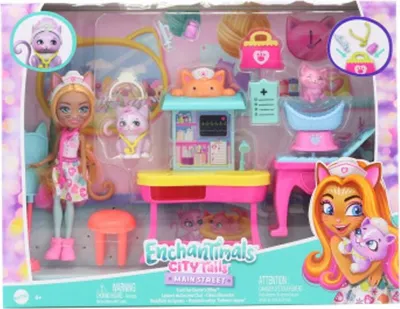 Obrázok produktu pre Enchantimals City Tails HLH22, 4 rok / roky, Viacfarebný, Textil, Plast