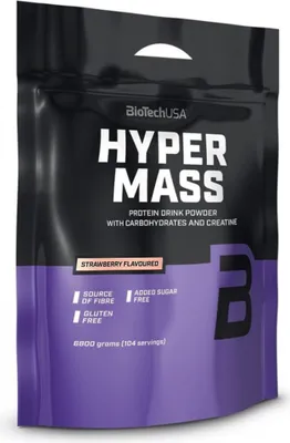 Image de Gainers - Biotech USA - Hyper mass (6,8kg) - Saveur Fraise