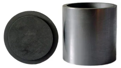 Graphit-Schmelztiegel mit Deckel, LAB50*50, Laborbedarf