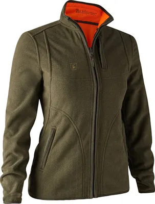 Produktbild von Deerhunter Lady Pam Bonded Fleecejacke - Wendejacke Damen, Farbe:Orange, Größe:40