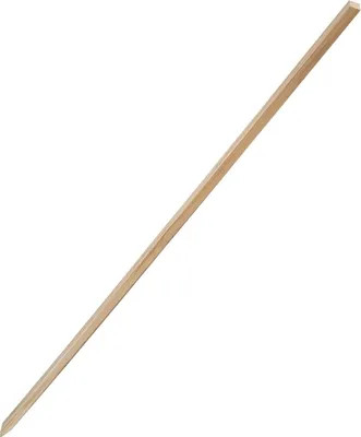 Produktbild von Holzpfähle für den Garten, 25 Stück, 17,53 × 12,7 × 1219,2 mm Vermessungspfähle, Gartenpfähle mit scharfer Spitze, Pflanzenstützpfähle aus Tannenholz, Pfosten für Schlammzäune, Grundstücksgrenzen, Basislinien