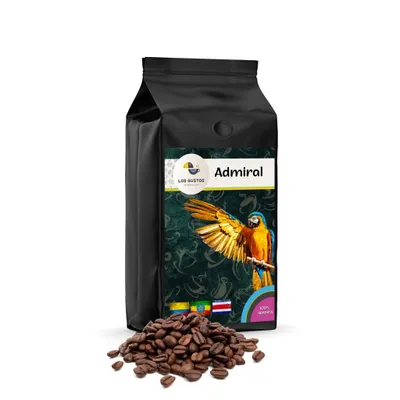 Zdjęcie produktu dla Kawa ziarnista świeżo palona ADMIRAL 500g Palarnia