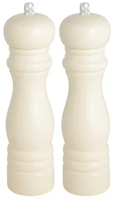Produktbild von IB Laursen Salz & Pfeffermühlen Set 2-teilig Creme Weiß Gewürzmühlen Holz
